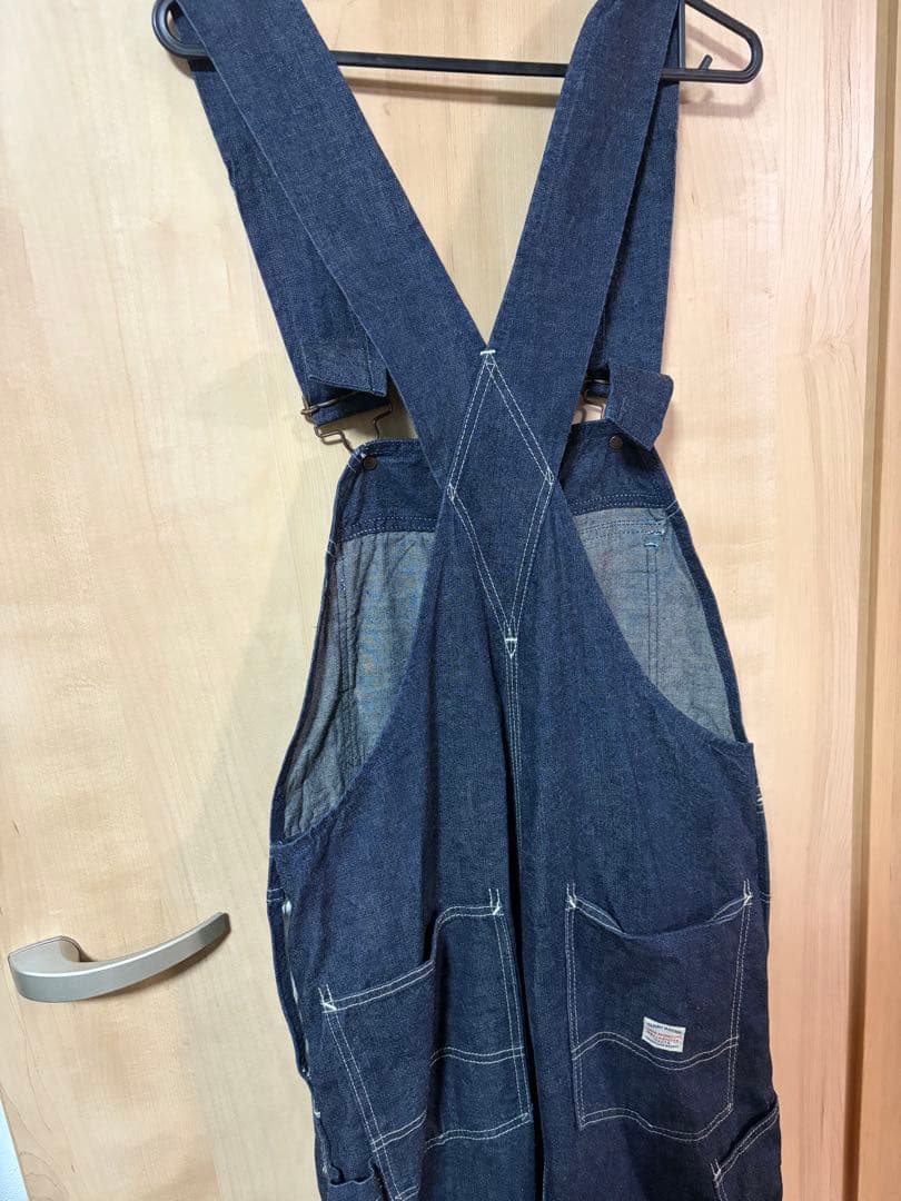 cootie オーバーオール　M インディゴ　デニム　パンツ