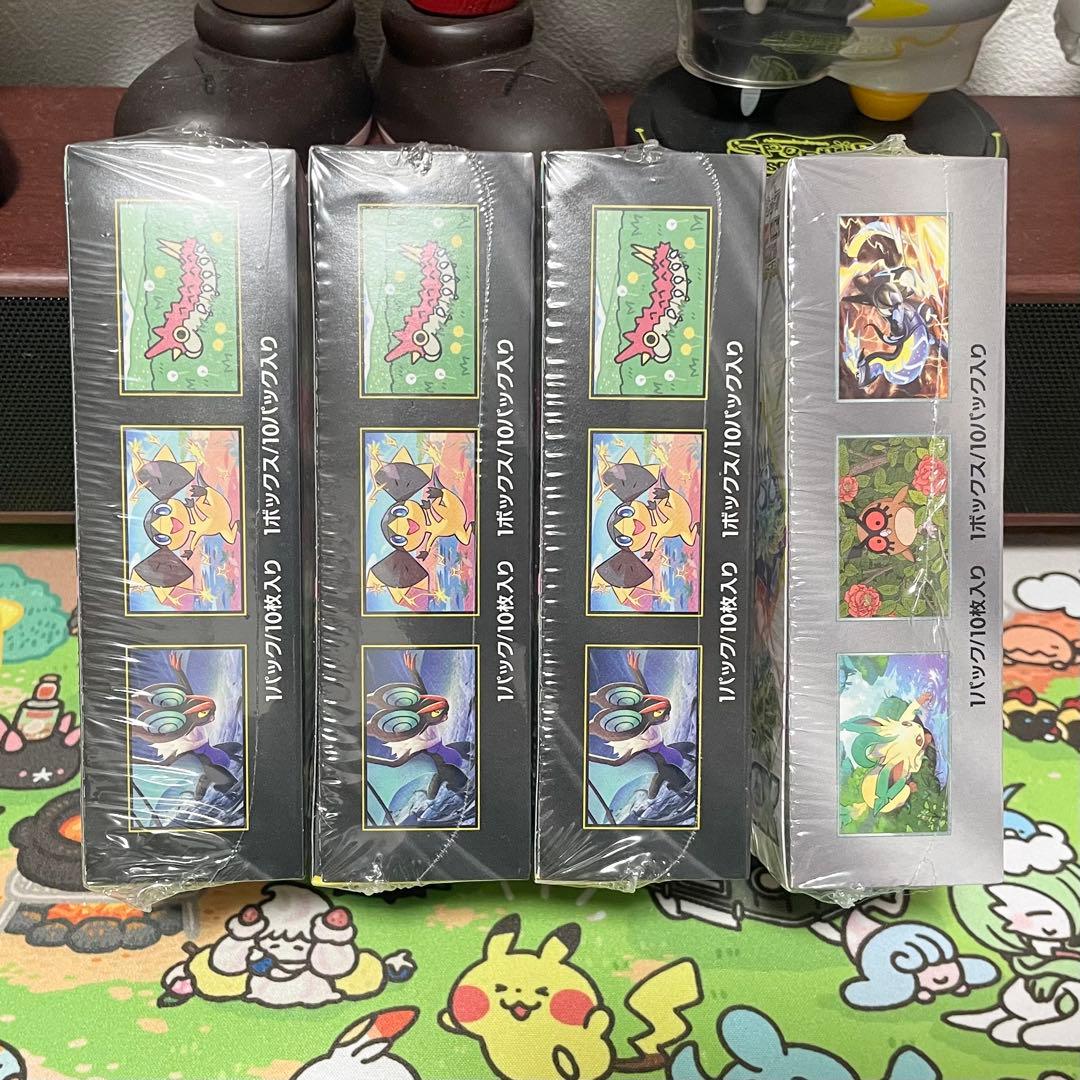 【ポケカ】MEGAドリームEX 3箱& テラスタルEX 1箱　計4箱セット