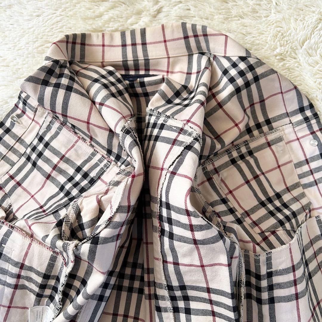 バーバリーロンドン ノバチェック ジャケット カバーオール ベージュ L