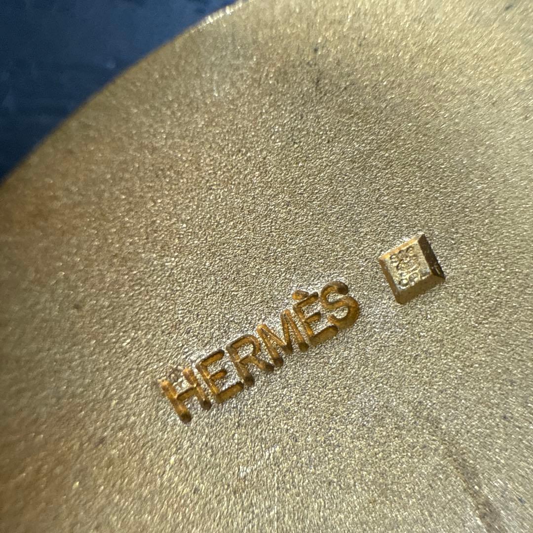 HERMES エルメス 32mmキットベルト用エレファントバックル　ゴールド