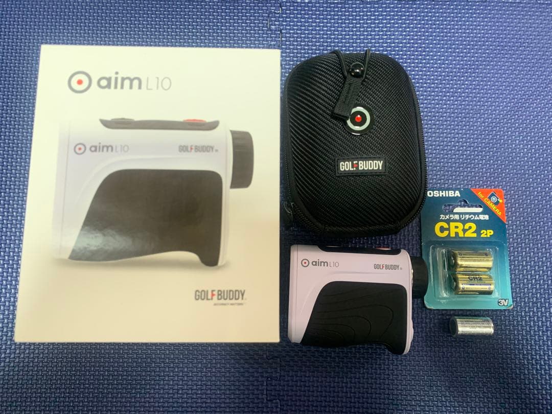 ４回使用超美品！おまけ付き！GOLF BUDDY aim L10 レーザー距離計
