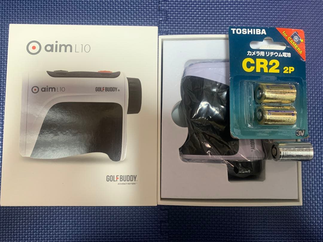４回使用超美品！おまけ付き！GOLF BUDDY aim L10 レーザー距離計