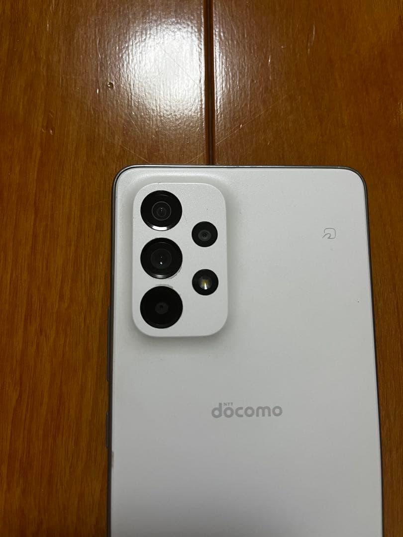 （やや美品）docomo Galaxy A53 5G ホワイト(SIMフリー)