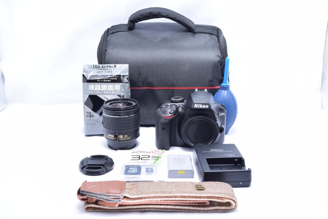 ③Nikon D3400 デジタル一眼レフカメラ　AF-P【きんにさま専用】