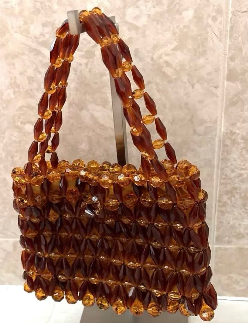 Bottega Veneta ボッテガ・ヴェネタ ビーズ編み パーティーバッグ