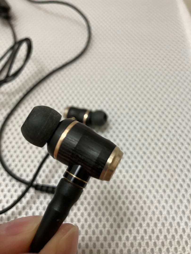 ほぼ未使用 JVC HA-FX1100 ウッドハウジング イヤフォン