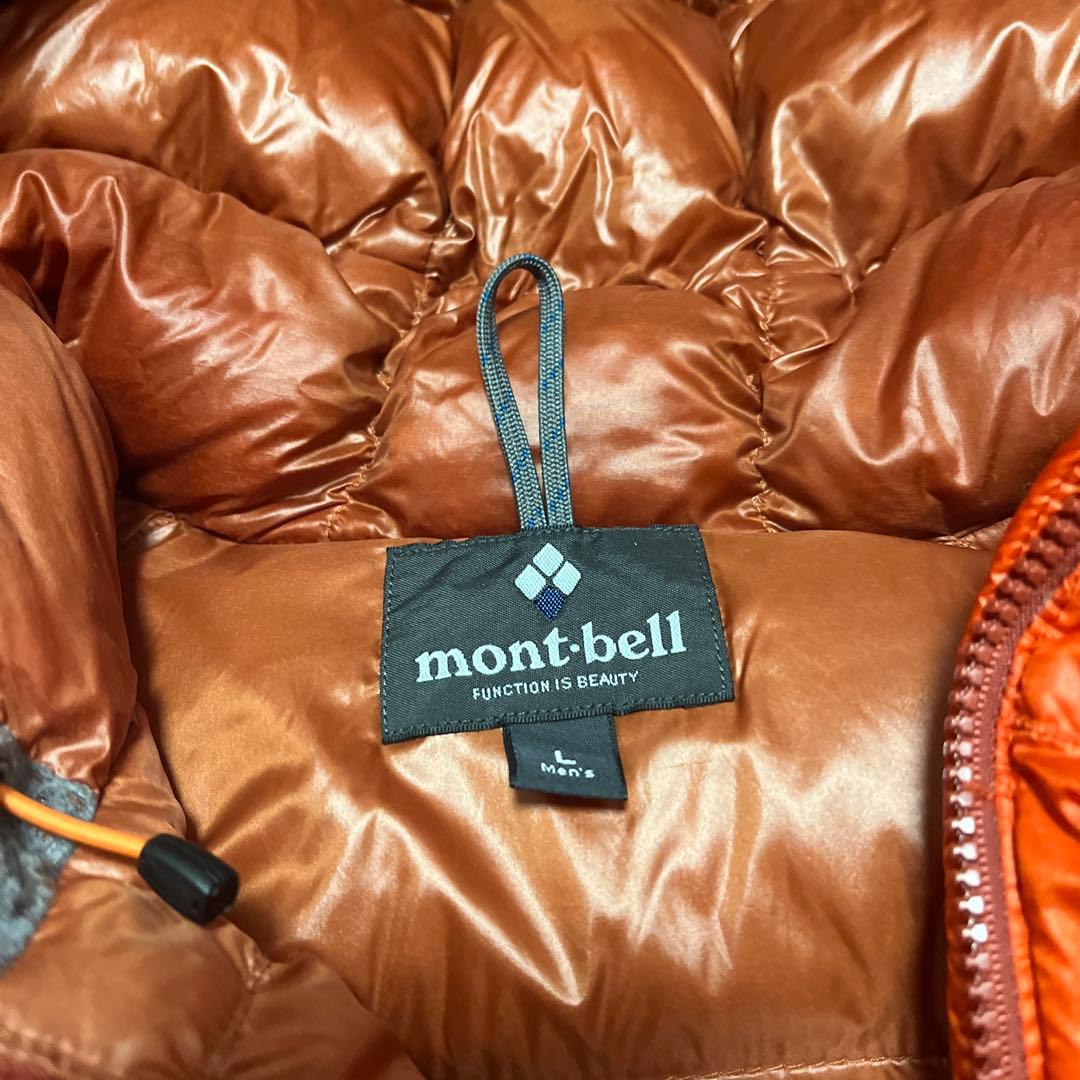 モンベル　アルパインダウンパーカ Lオレンジ　廃盤