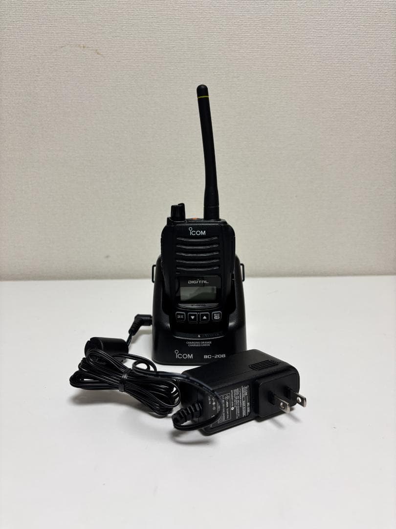 【定価13万円】アイコム IC-DPR6 4台 イヤホンマイク・ケース付