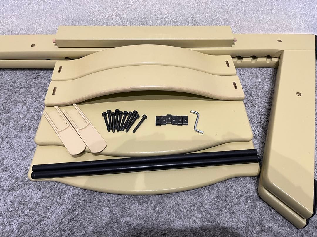 ストッケ トリップトラップ ウィートイエロー 転倒防止付 廃盤色 希少