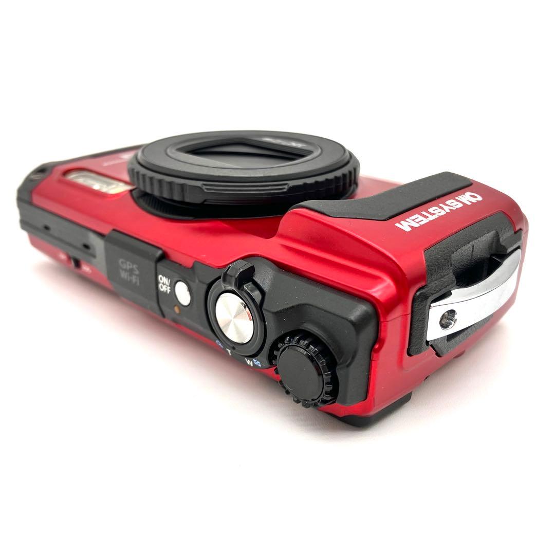 美品♪ OLYMPUS TG-7 レッド　4K 対応