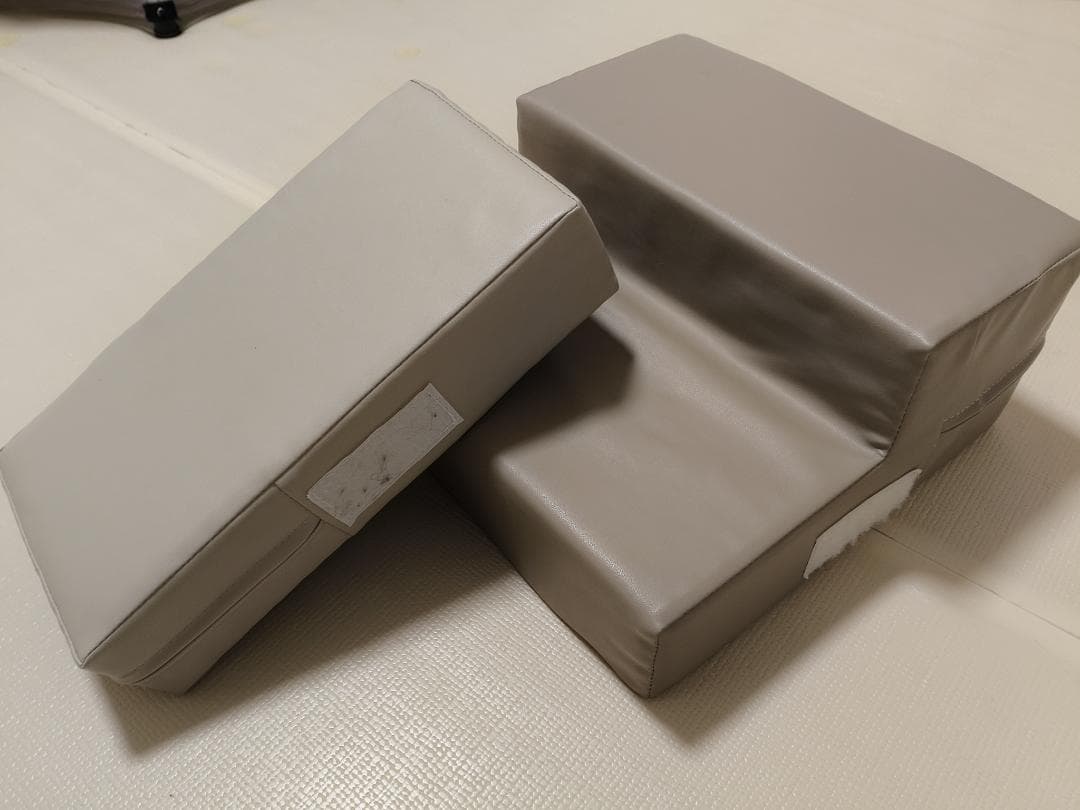 ソフトブロック アスレチック ブロック クッション ベージュ × ブラウン