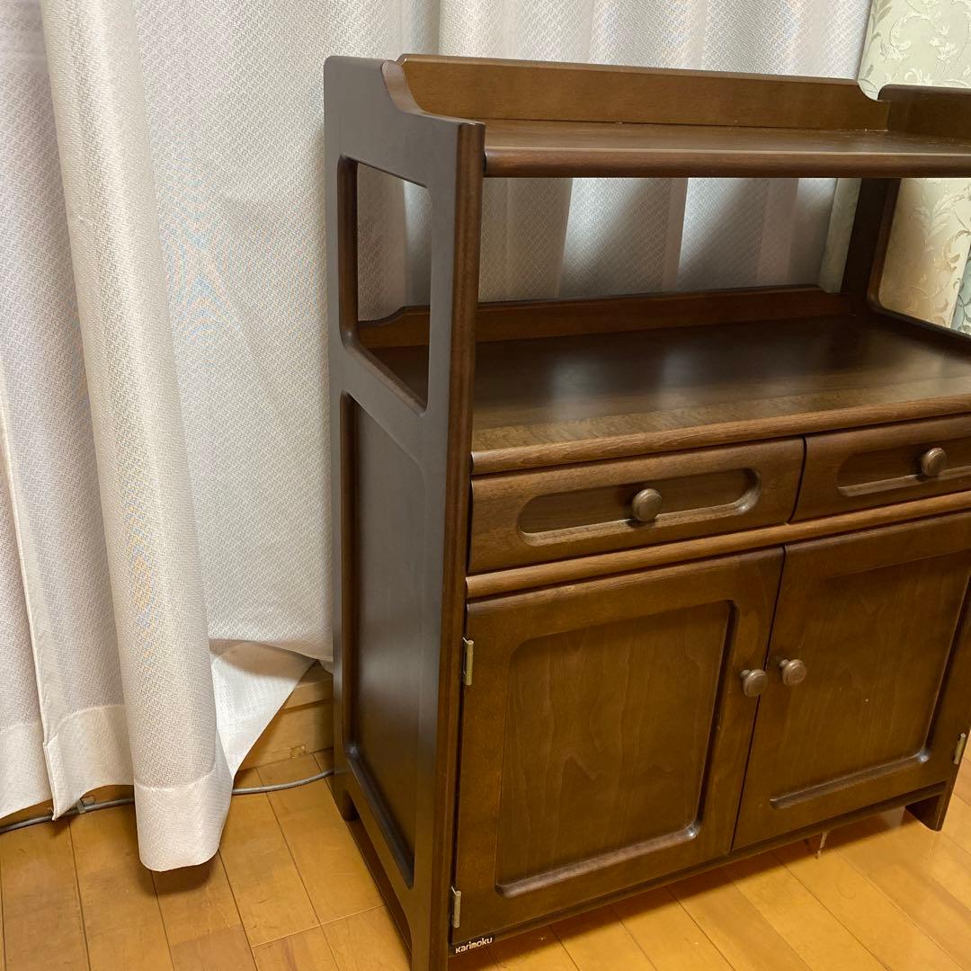 【カリモク家具】karimoku サイドボードキャビネット 飾り棚