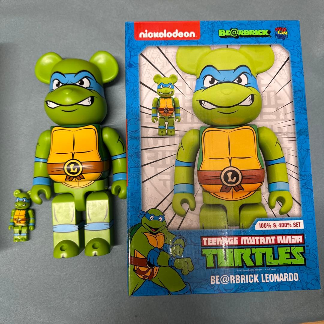 ミュータントニンジャタートルズレオナルド　100%&400%