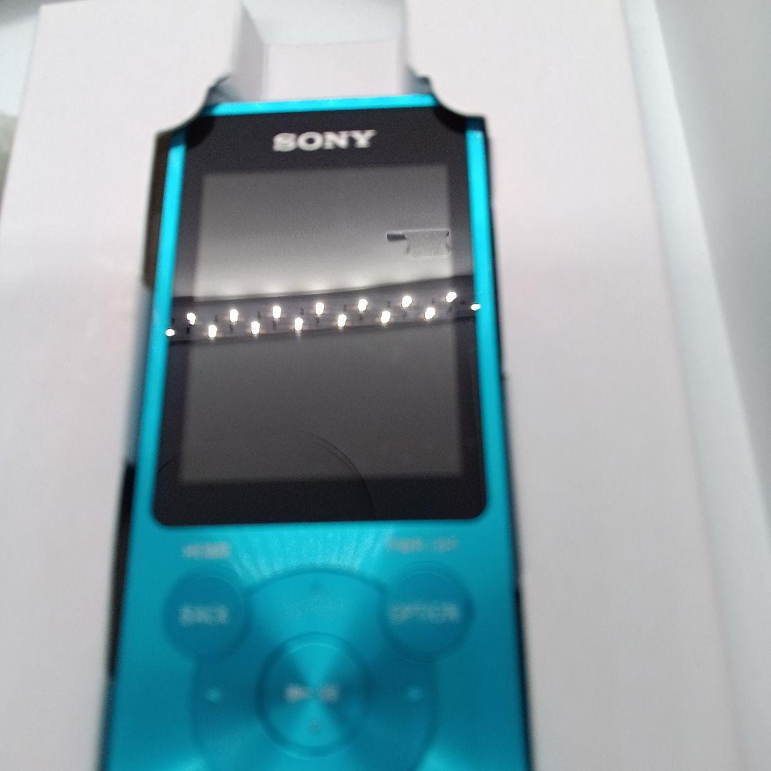 新品SONY NW-S14 デジタルメディアプレーヤー 8GB 青バッテリー新品