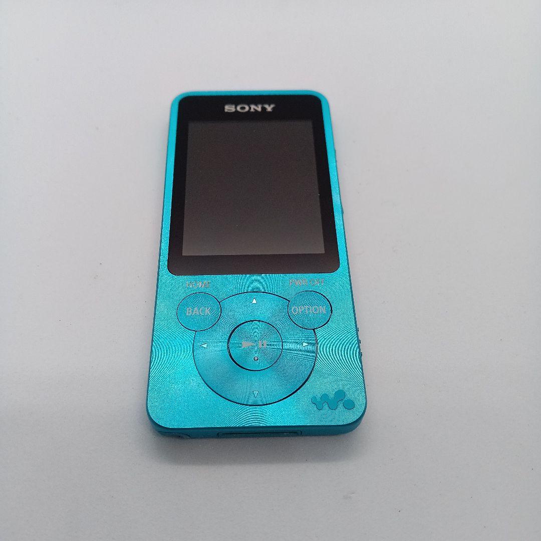 新品SONY NW-S14 デジタルメディアプレーヤー 8GB 青バッテリー新品