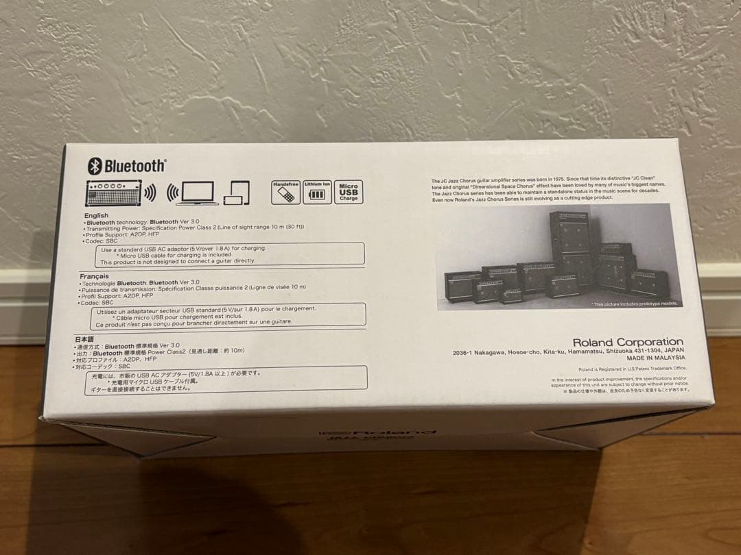 Roland Bluetoothスピーカー JC-01 美品