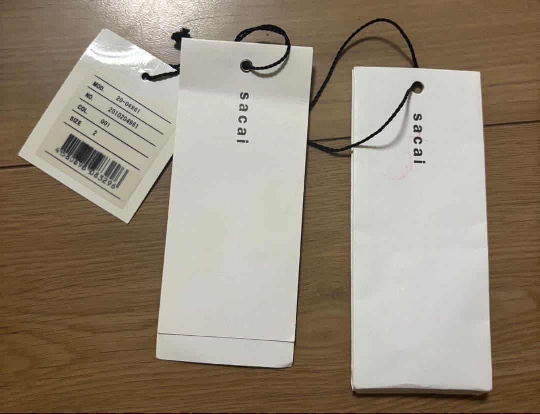 Sacai トレンチコートドッキングコート2023年製