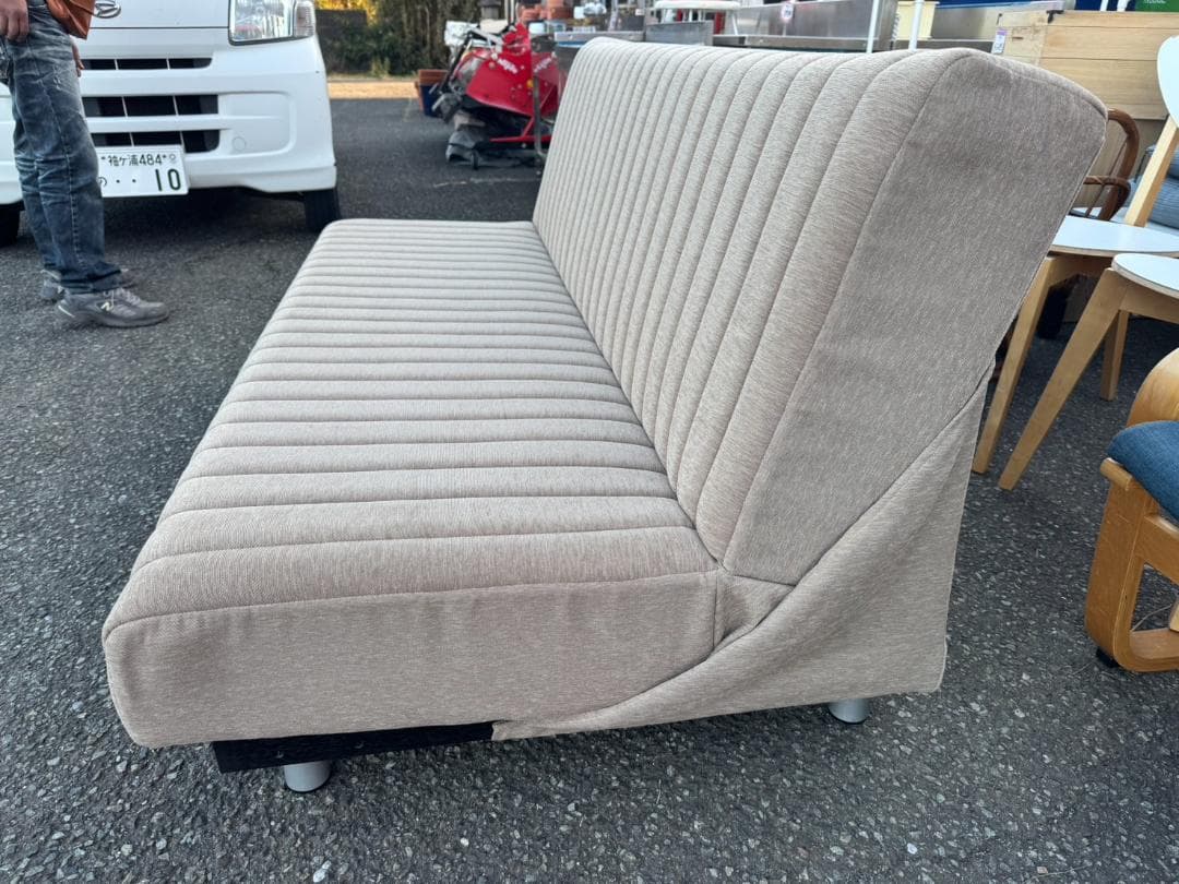 Miimii　E◆フランスベッド　スイミーM2 ベージュソファーベッド