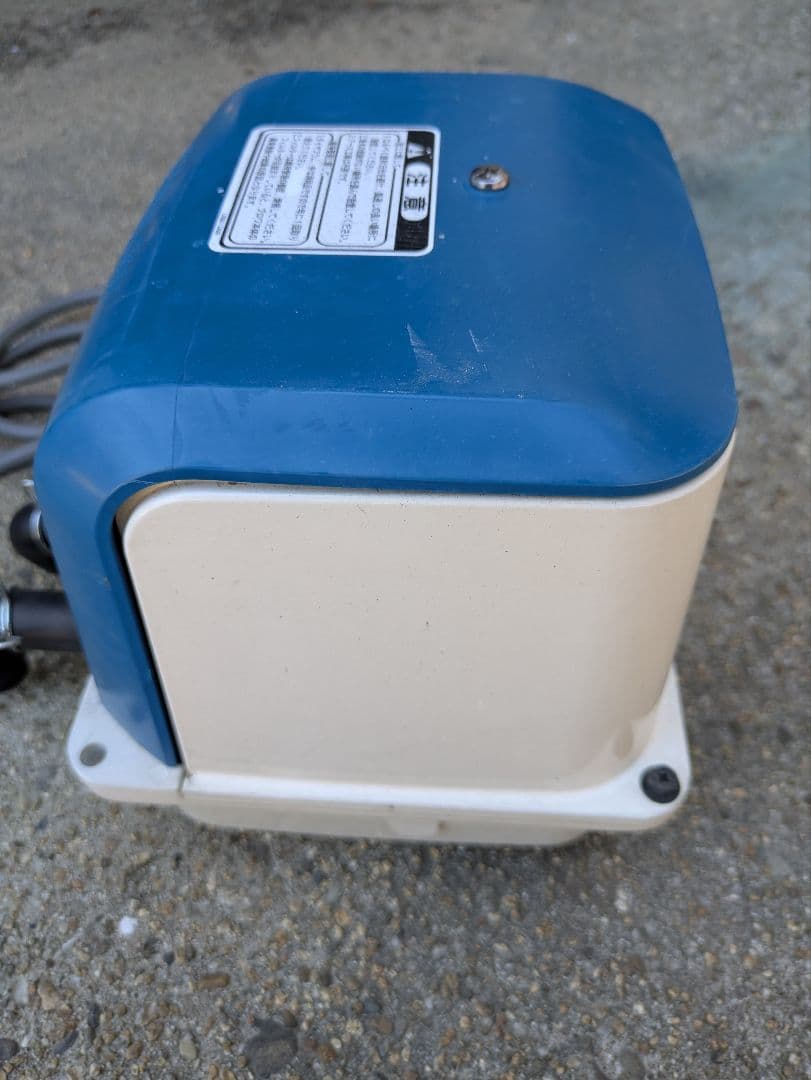 美品　新品エアフィルター付き　DUO-80 左ばっ気　ブロワー　エアー