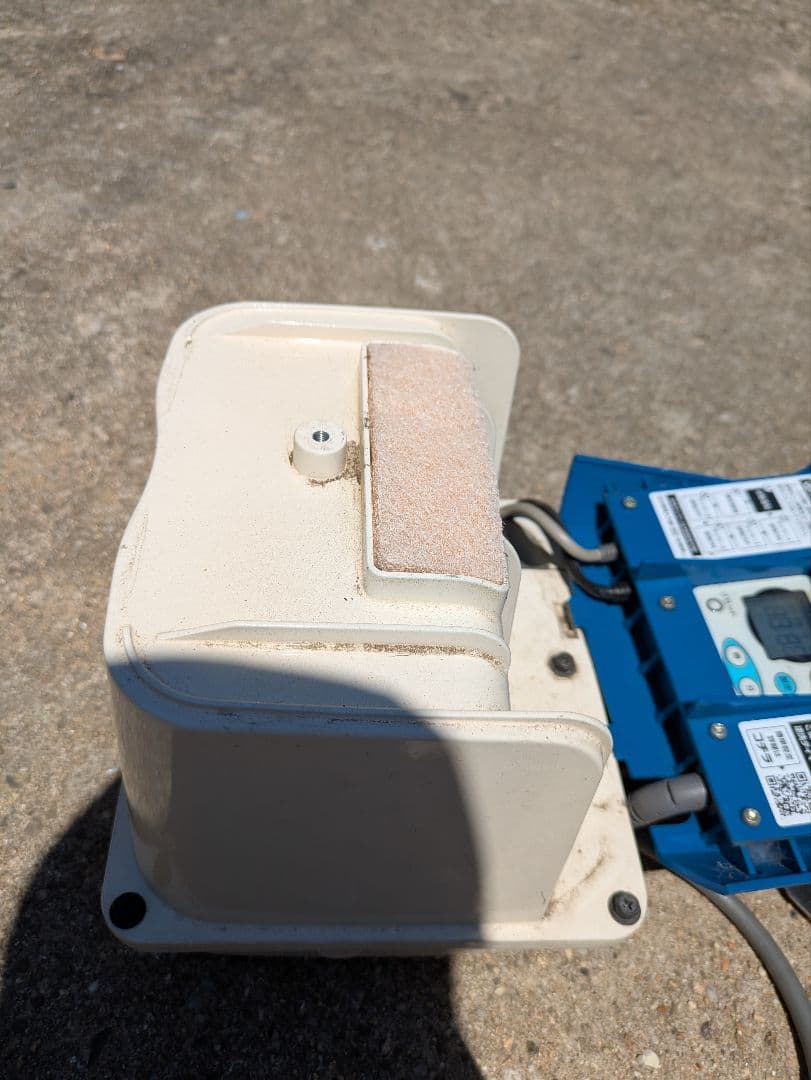 美品　新品エアフィルター付き　DUO-80 左ばっ気　ブロワー　エアー