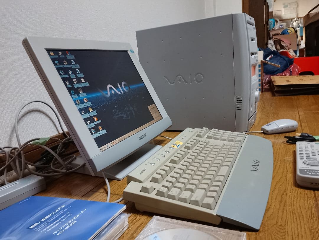 ★極美品 SONY VAIO PCV-MX5GK デスクトップ PC 付属品多数