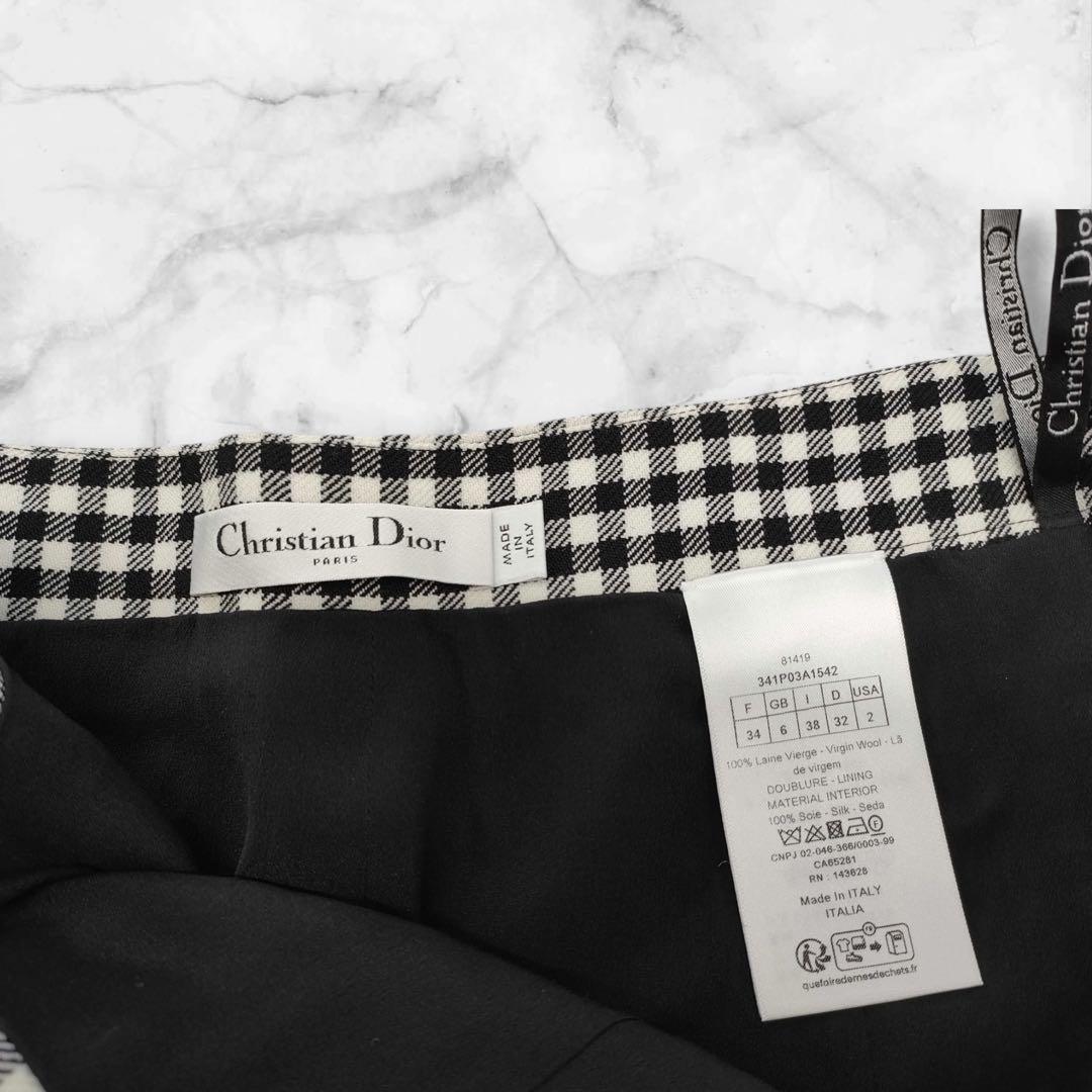 Christian Dior 23年 ショートパンツ ギンガムチェック パンツ