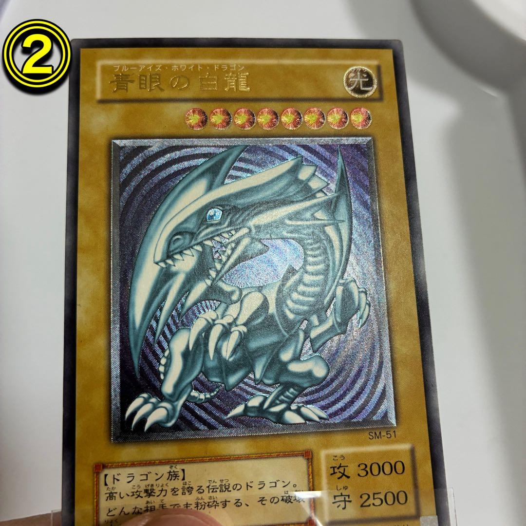 早い者勝ち　美品　青艶　青眼の白龍 2枚セット SM-51 レリーフ