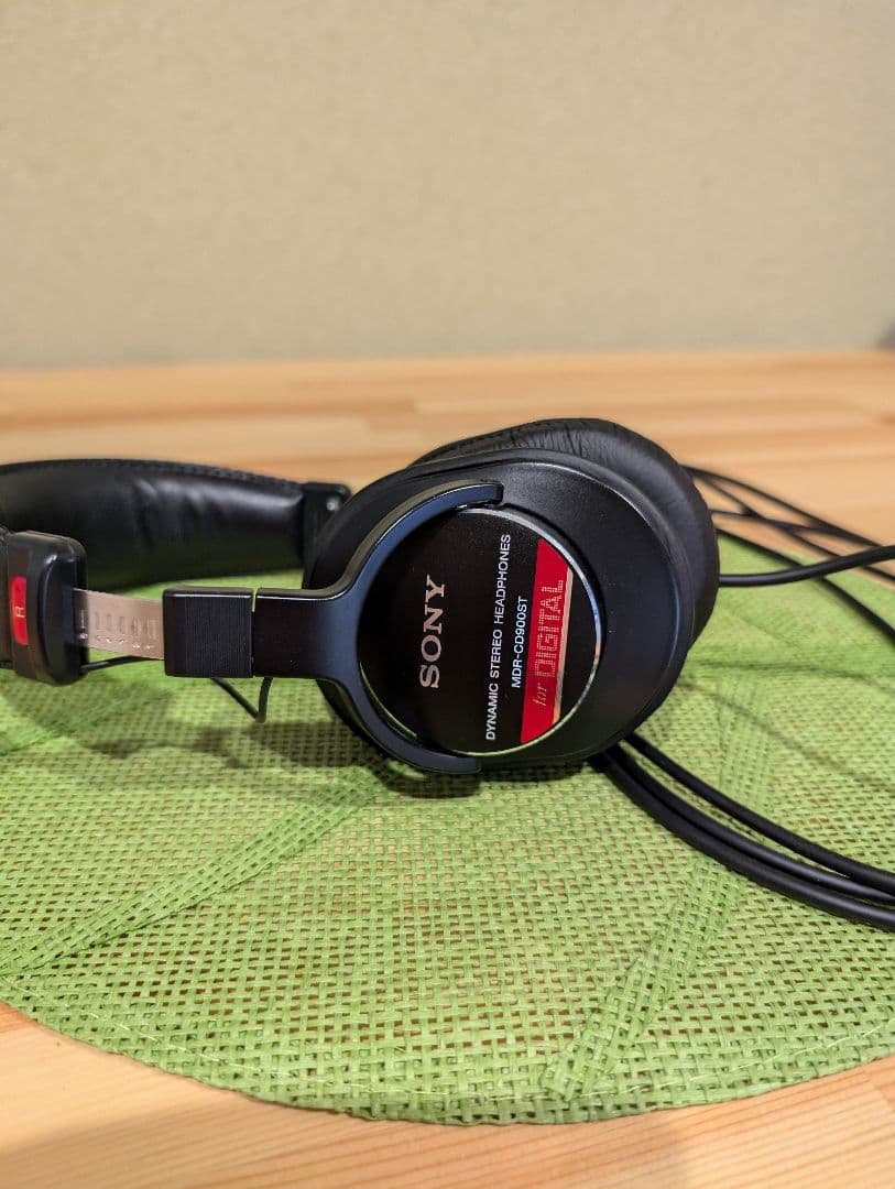 【超美品】SONY MDR-CD900ST 有線ヘッドホン