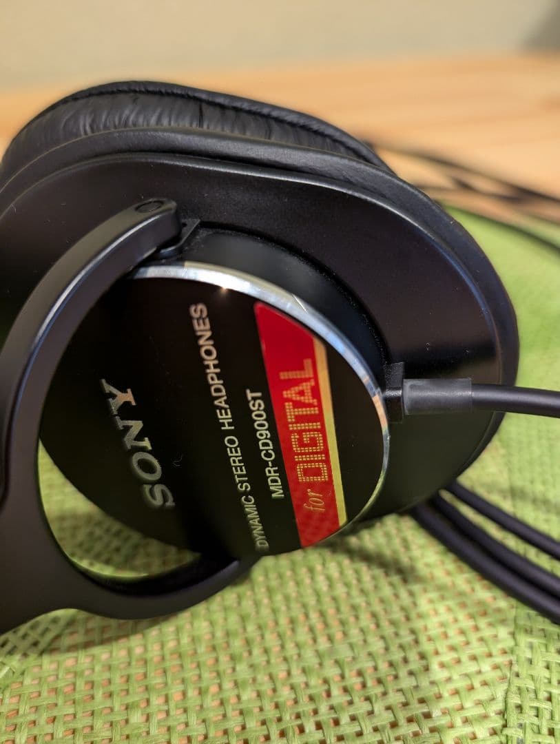 【超美品】SONY MDR-CD900ST 有線ヘッドホン