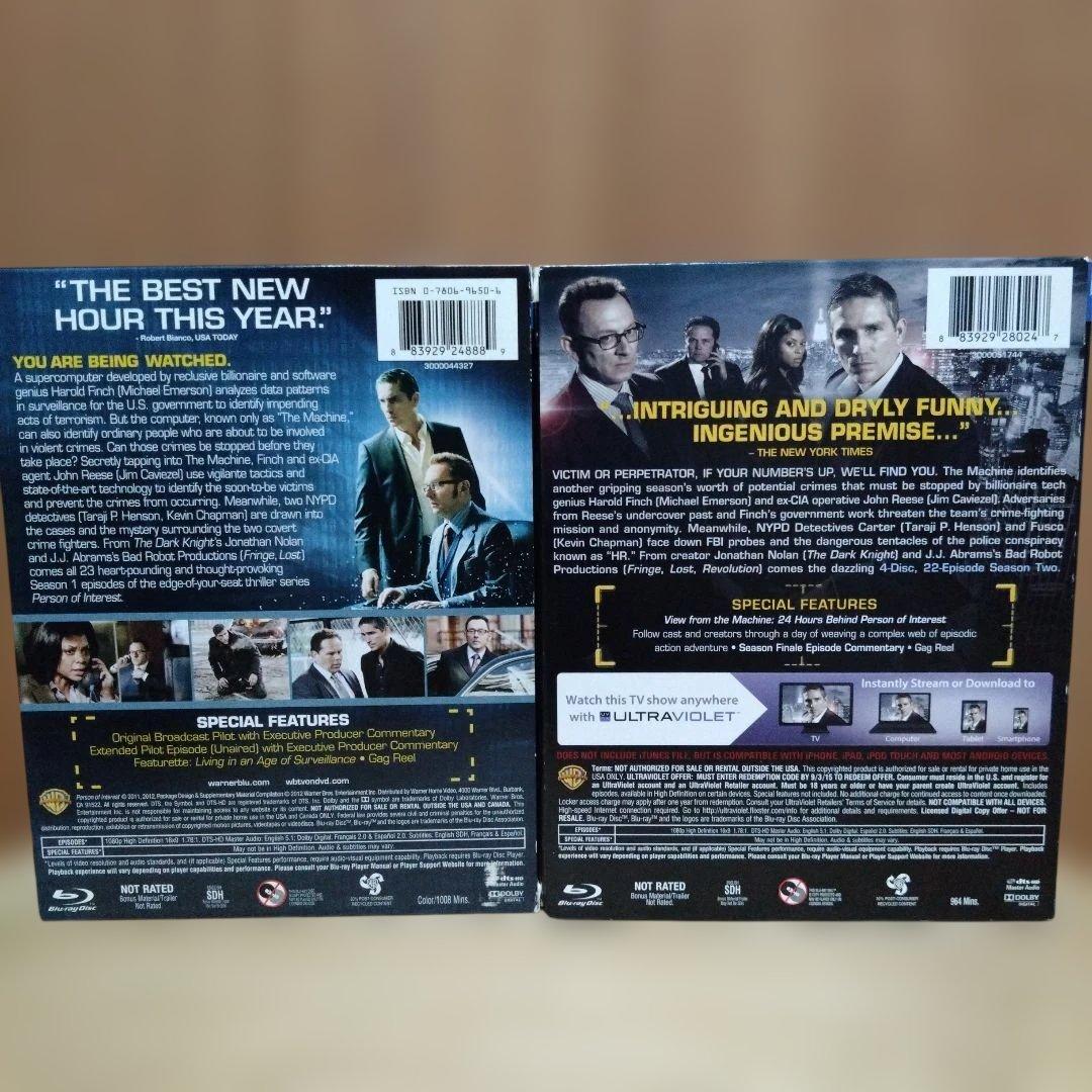 値下　パーソン・オブ・インタレスト 1～5シーズン コンプリート・ボックス　BD