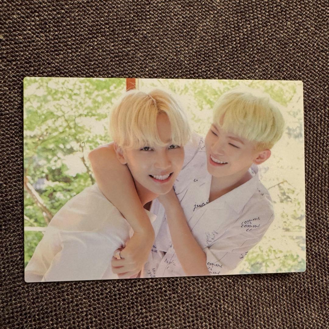 セブチ ペアトレカ　ジョンハン　ウジ