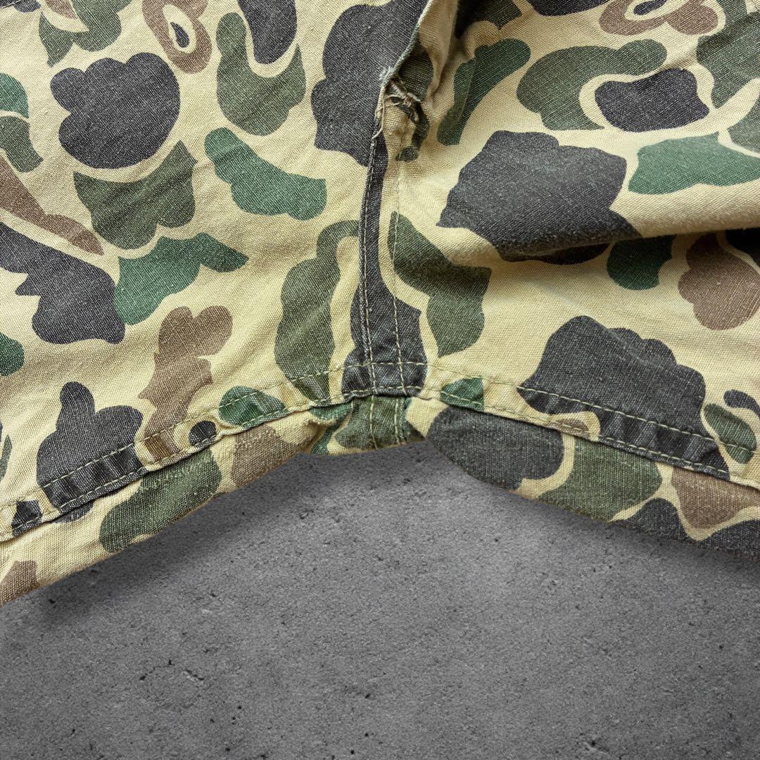 50s60sダックハンターカモW33ベイカーパンツ YKK 片爪ハンティング
