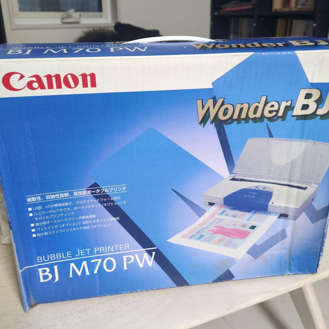 Canon Wonder BJ BJ M70 PW インクジェットプリンター
