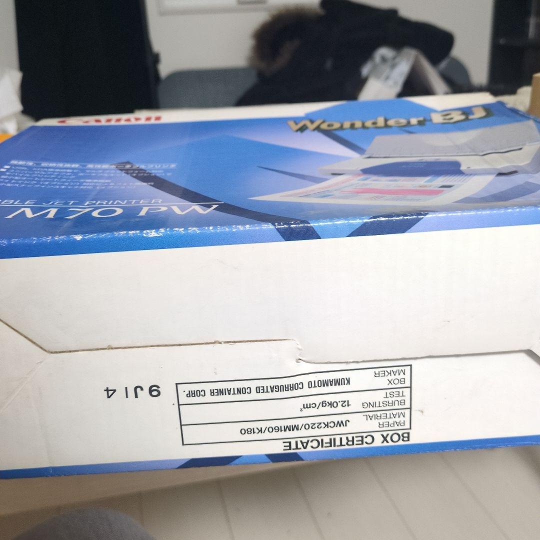 Canon Wonder BJ BJ M70 PW インクジェットプリンター