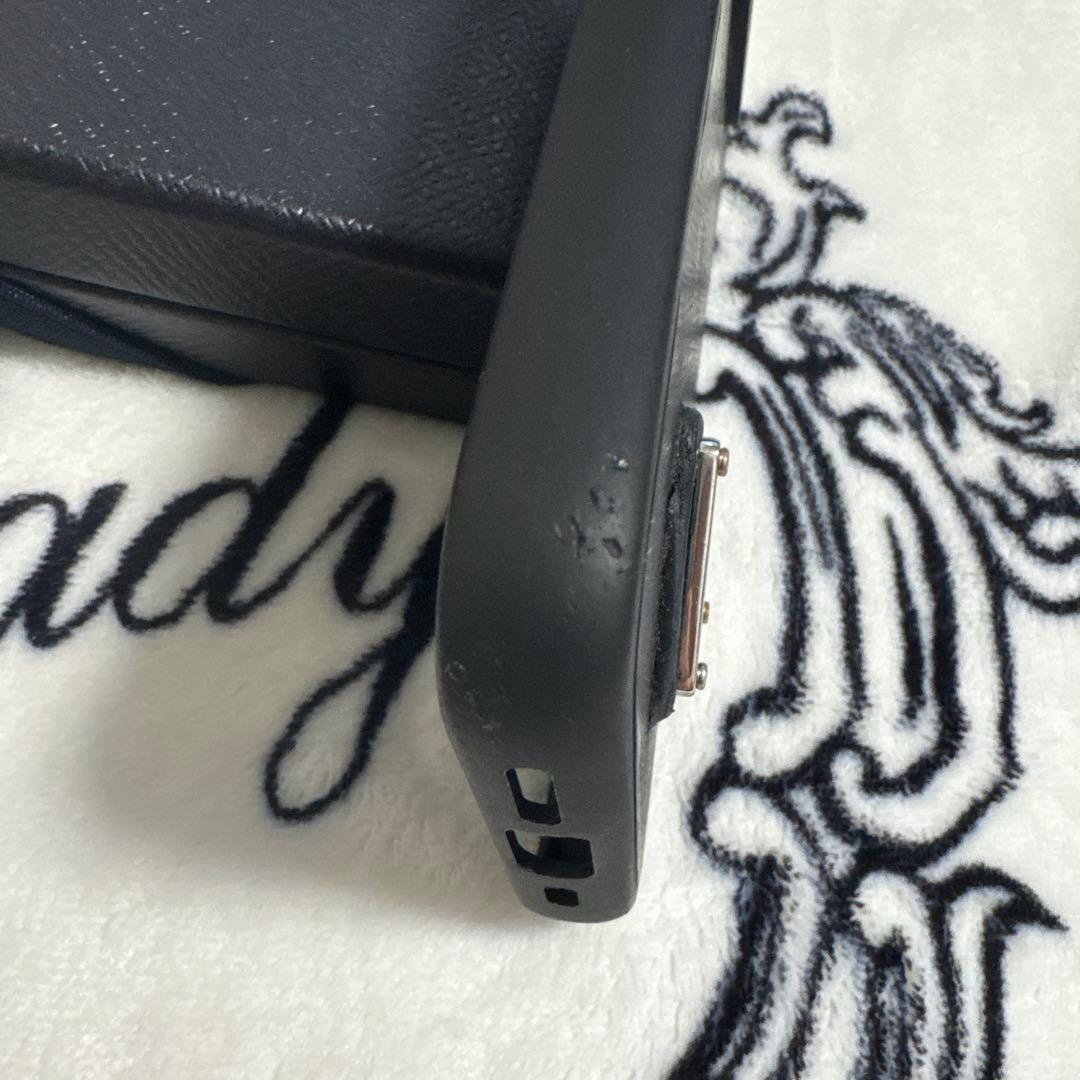 は*な様 PRADA ブラック iPhone15Proケース サフィアーノレザー