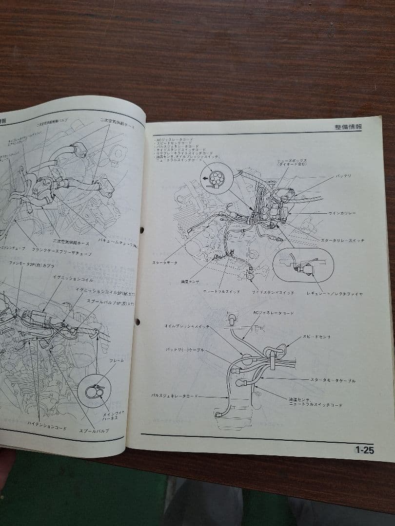 HONDA CB400SUPERFOUR サービスマニュアル(BC-NC39)
