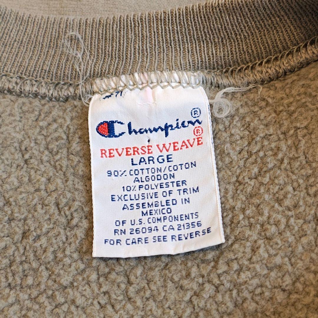 セ*ン様 90s Champion リバースウィーブ L 刺繍タグ ピスタチオ