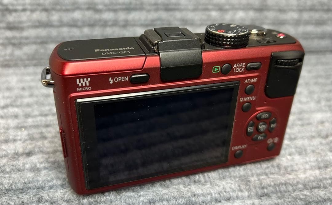 パナソニック デジタルガメラ GF1 レッド DMC-GF1C