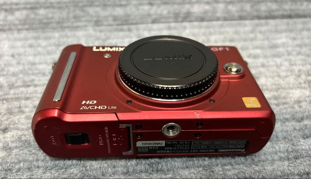 パナソニック デジタルガメラ GF1 レッド DMC-GF1C