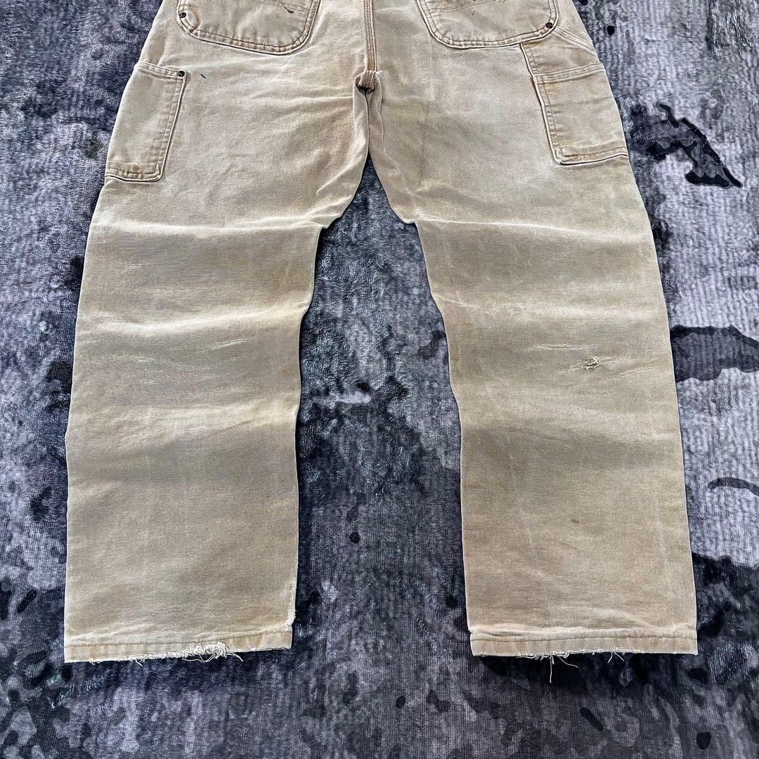 コメ欄セール！USA製 スペシャル 良フェード ダック地 ゆるだぼ 一点物