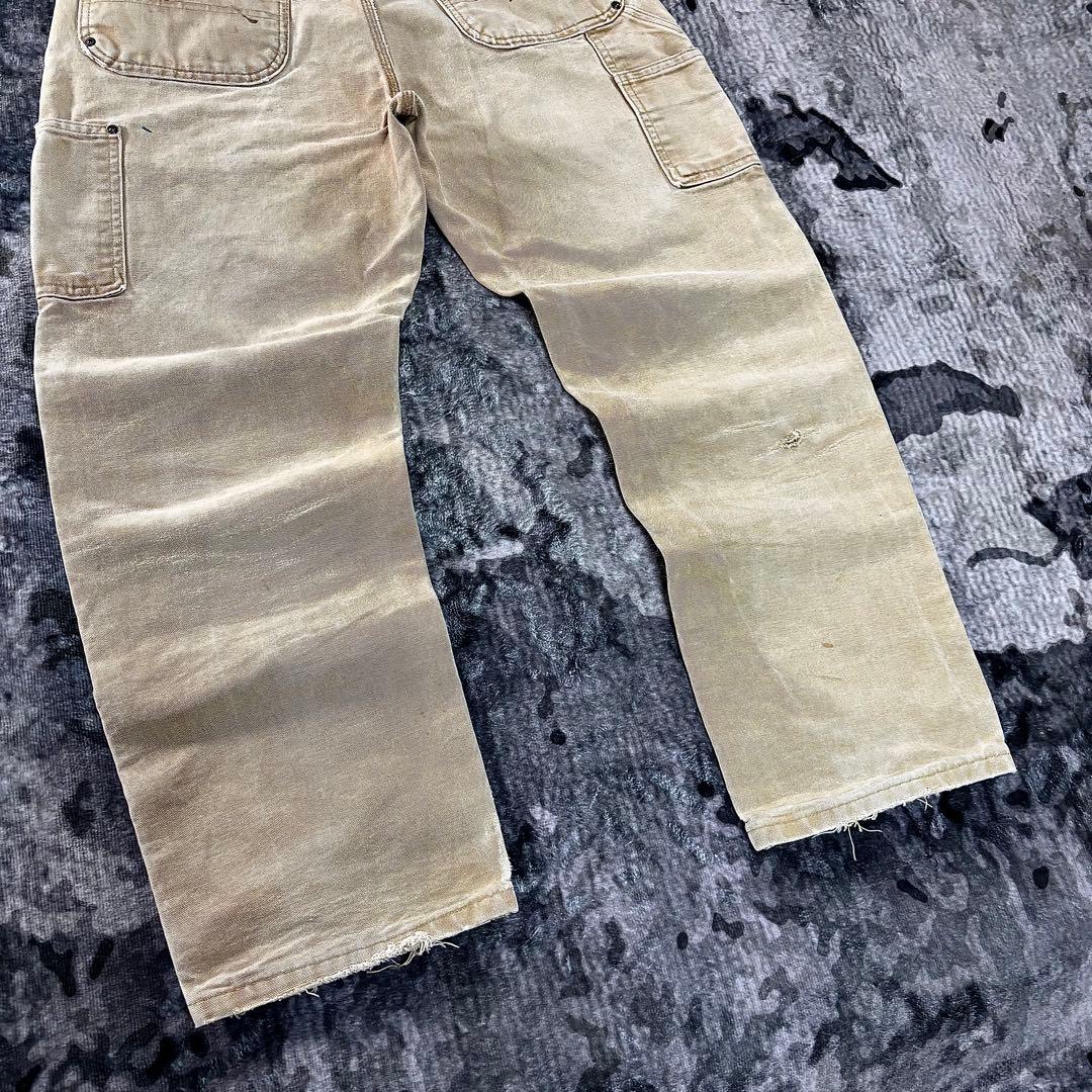 コメ欄セール！USA製 スペシャル 良フェード ダック地 ゆるだぼ 一点物