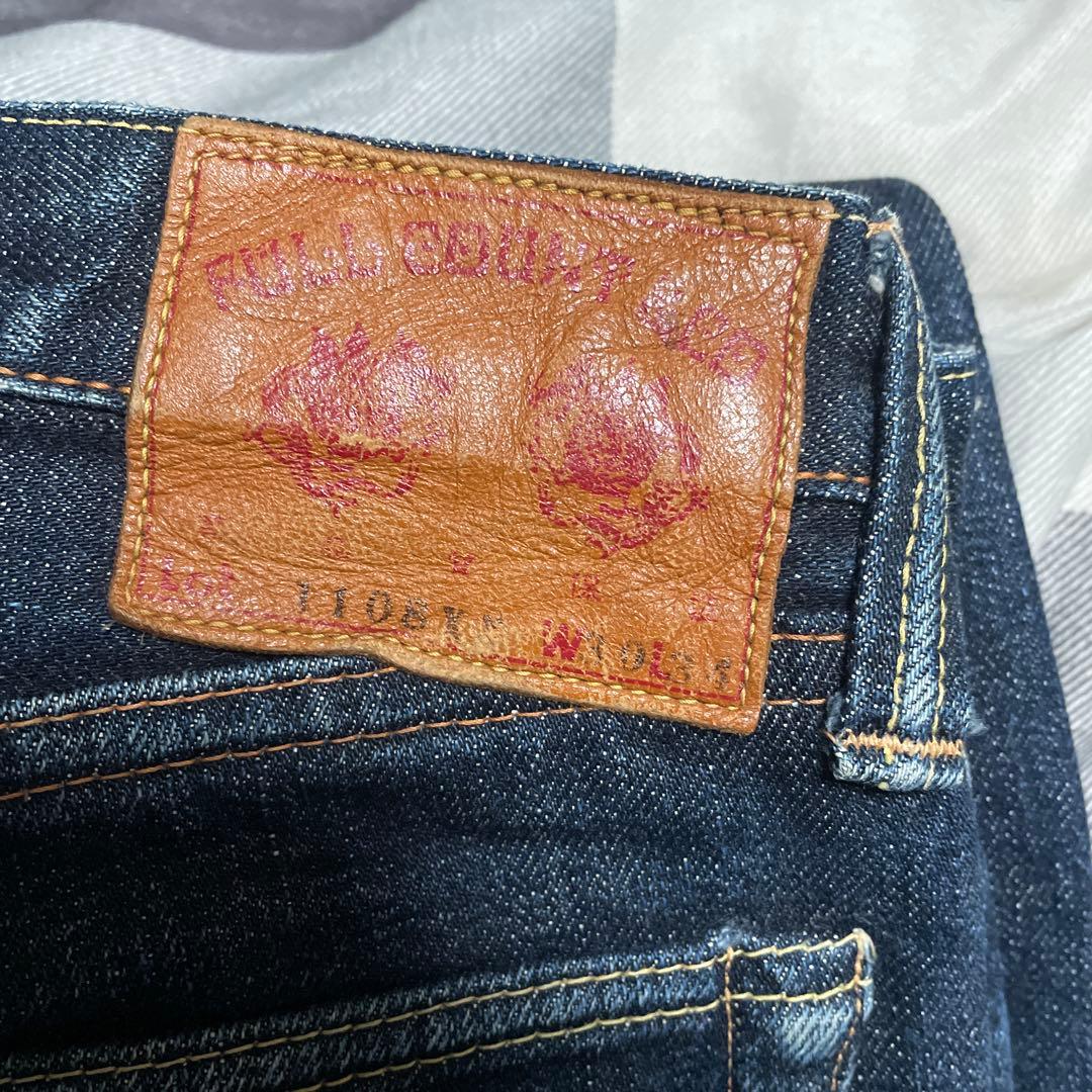 ロ*ス様 フルカウント　セルビッジデニム　濃紺　30×31 1108XX