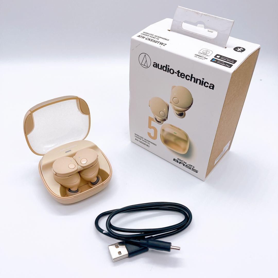 audio-technica ATH-CKS5TW ベージュ