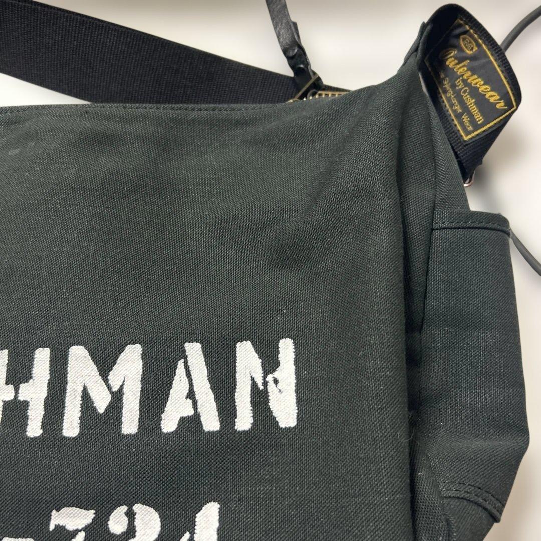 新品未使用 クッシュマン ベビーオックスフォードキャンバス メッセンジャーバッグ