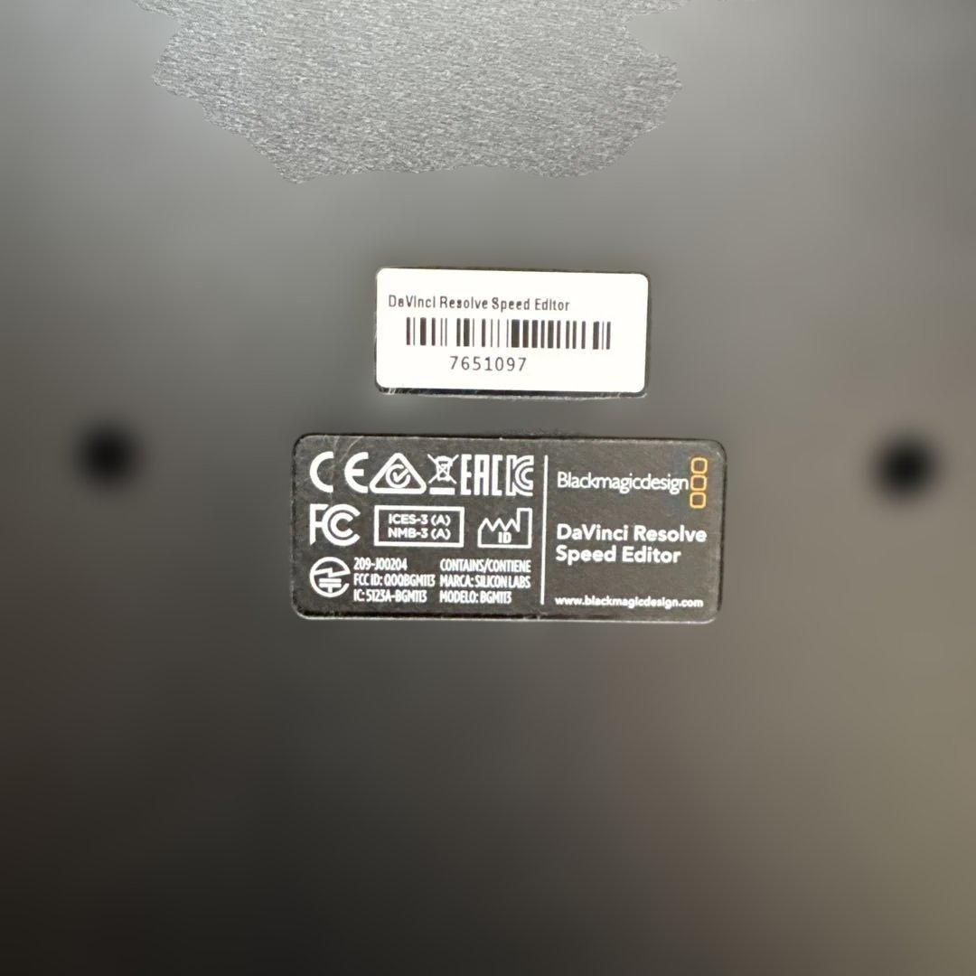 その他 DaVinci Resolve Speed Editor