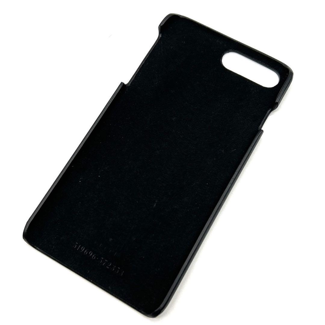 GUCCI グッチ GUCCY スターフレーム iPhone7+/8+ケース 黒