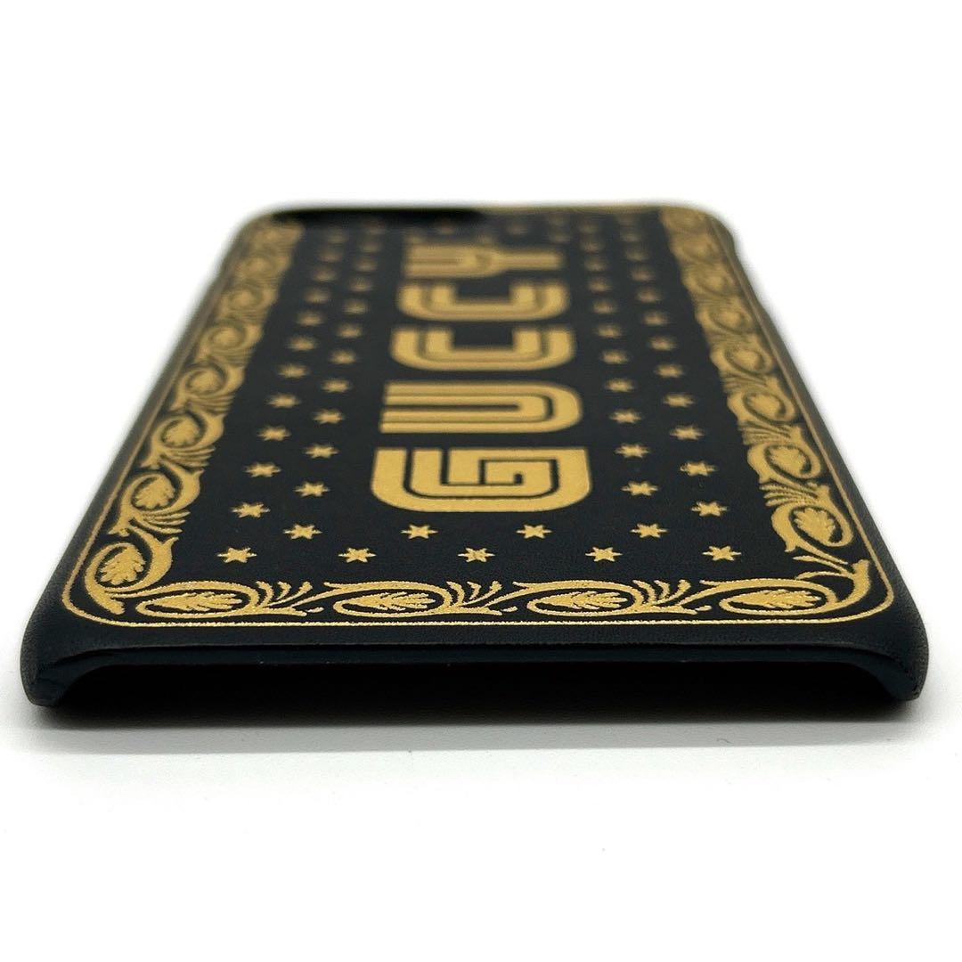 GUCCI グッチ GUCCY スターフレーム iPhone7+/8+ケース 黒