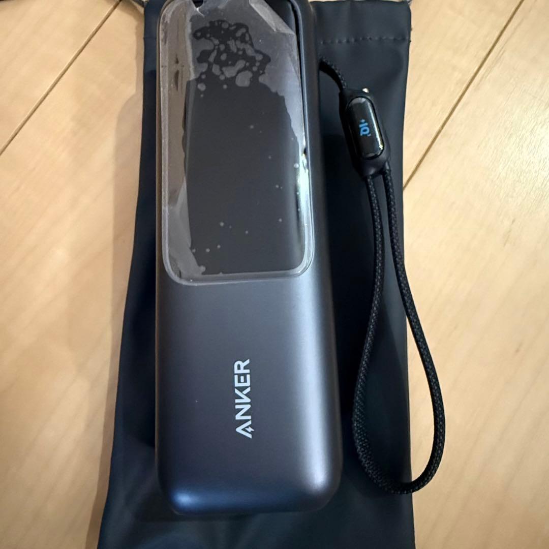 Anker Power Bank (25000mAh, 巻取り式USB-C