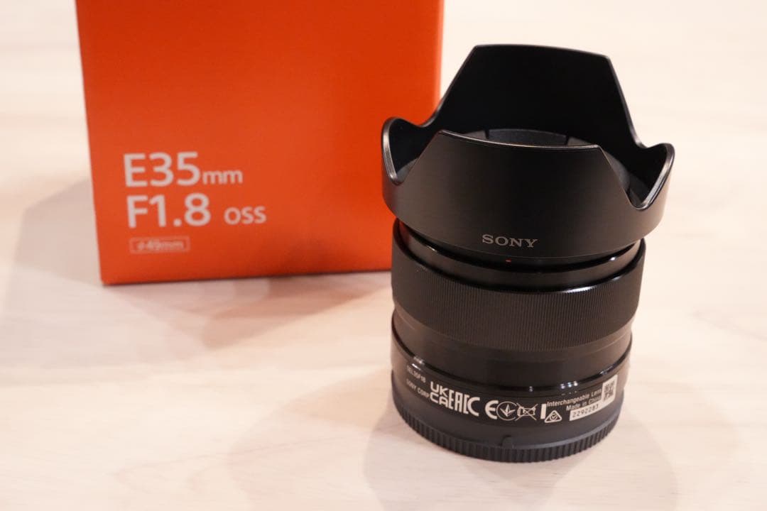 【SONY APS-C】SEL35F18 / E35mm F1.8 OSS
