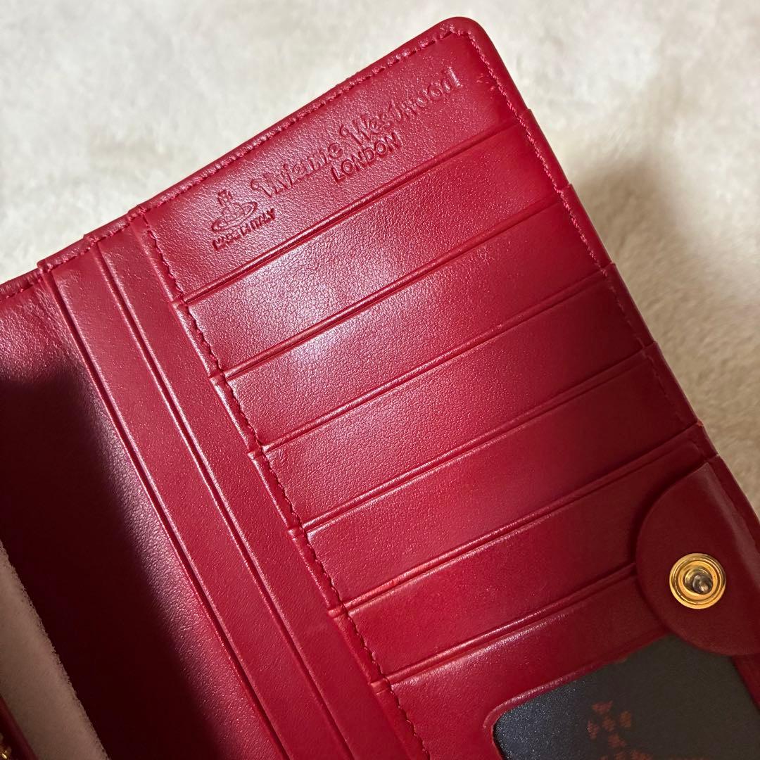 Yapoon!ハンドメイド資材　未使用♡ ヴィヴィアンウエストウッド長財布